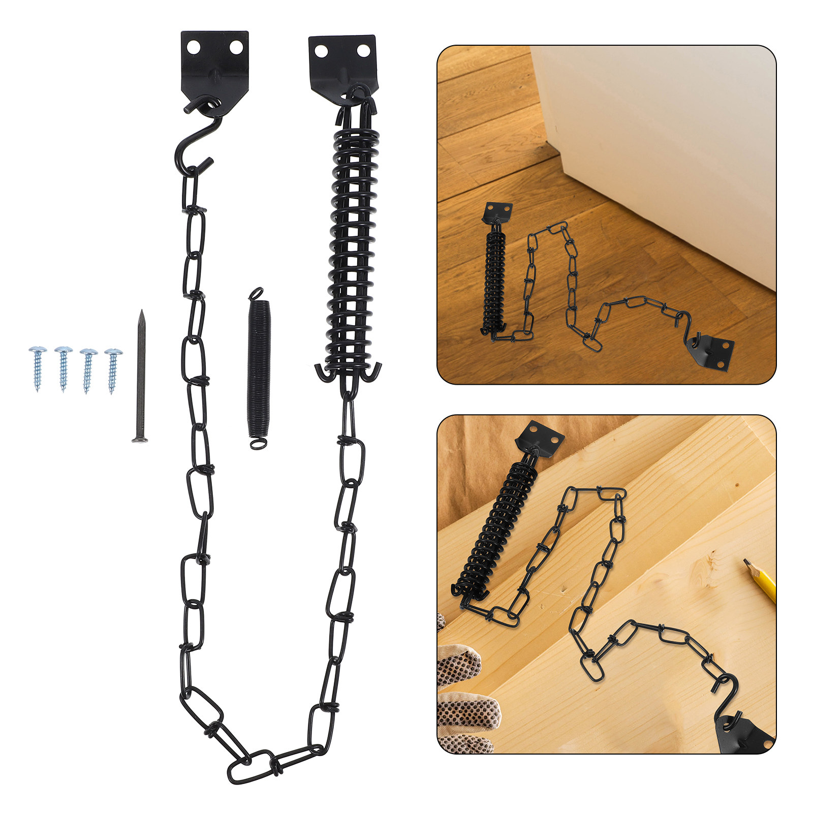 Door Chain Guard - 2 Set di Catene di Sicurezza