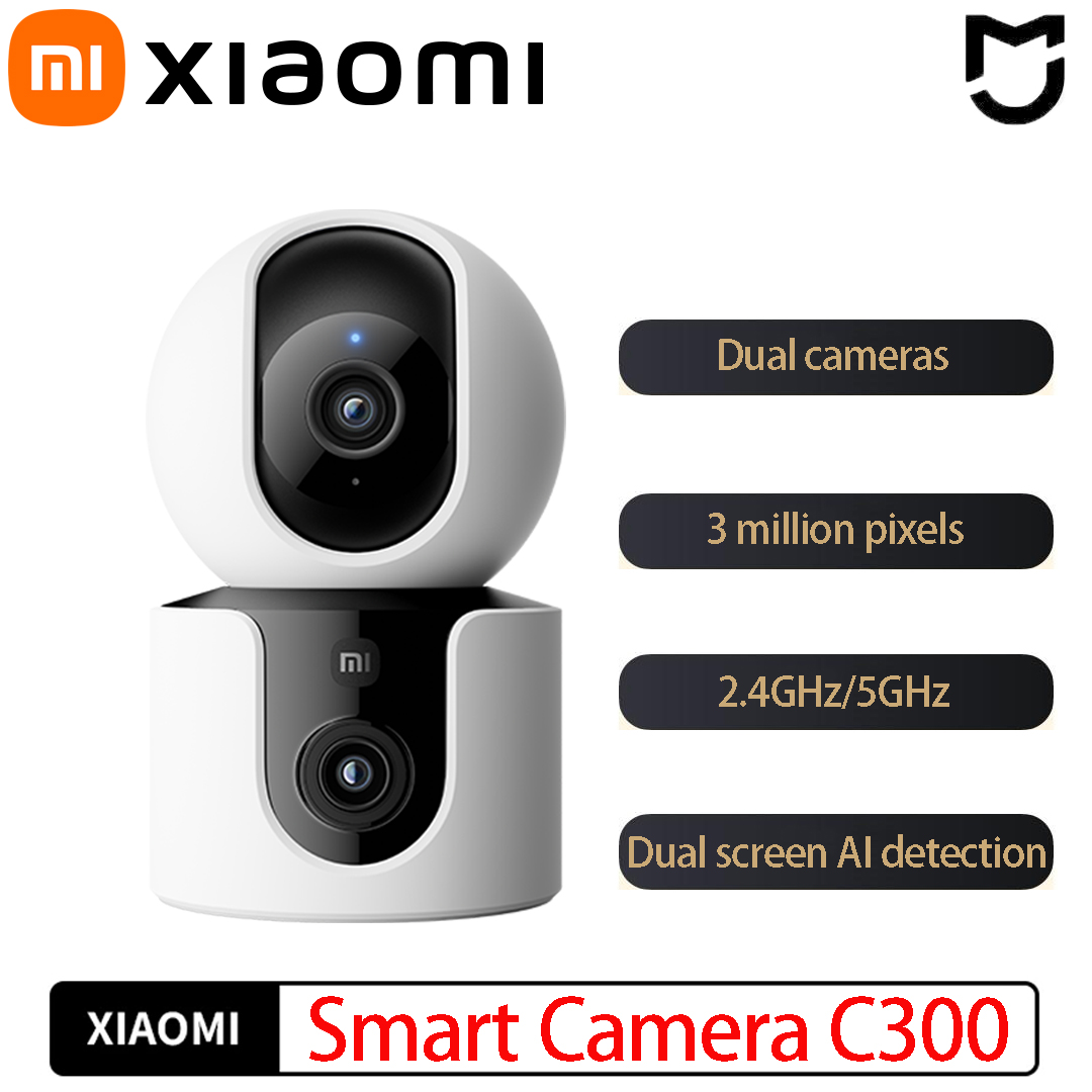 Home Security Camera 360 Xiaomi - Xiaomi C300 Smart Camera Doppio Obiettivo