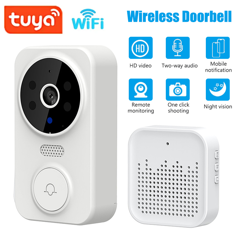 Home Security Monitoring System - WiFi Smart Video Campanello Telecamera Visione