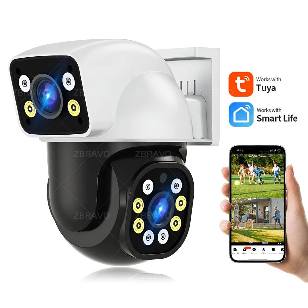 Home Security Ideas - Telecamera Esterna WiFi Smartlife 8MP Tuya,