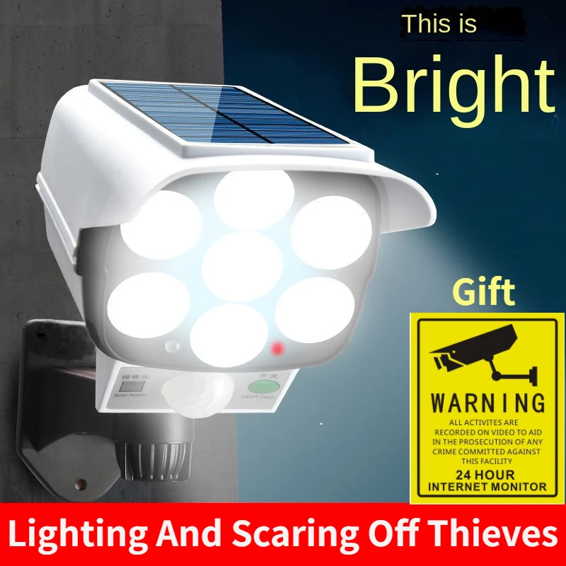 Home Security Ideas - Luce solare esterna Sensore di movimento