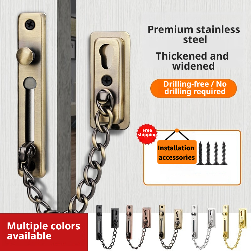 Door Chain Guard - Catena di Sicurezza Antifurto in Acciaio