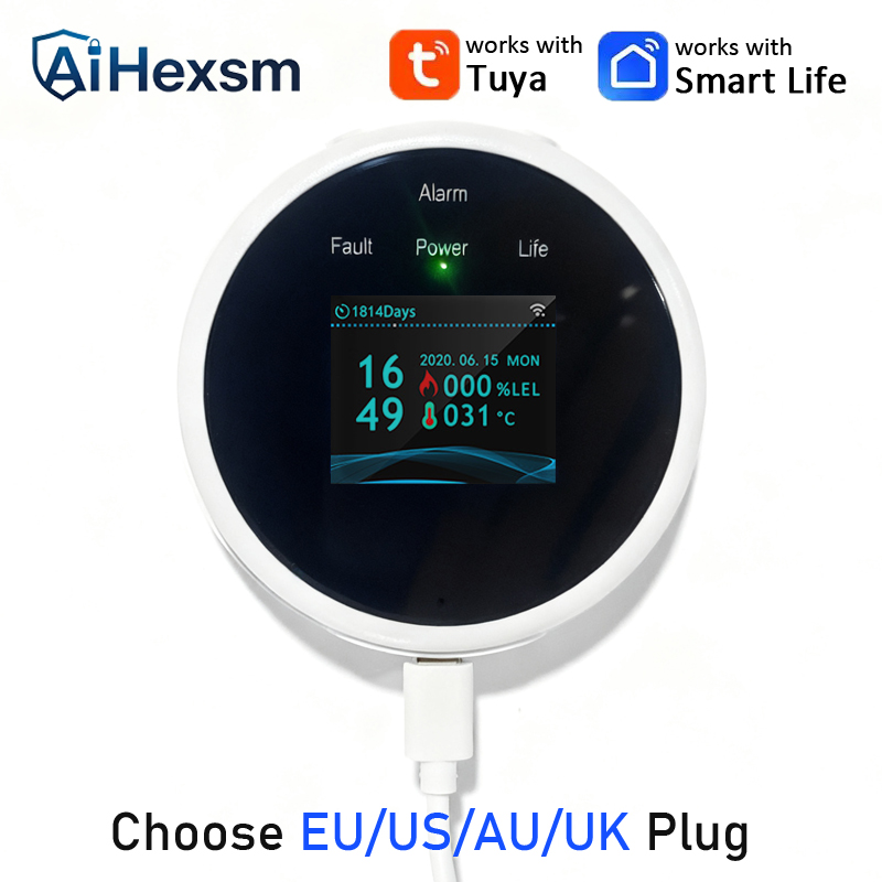 Home Security Uk - Rilevatore di Perdite di Gas Smart
