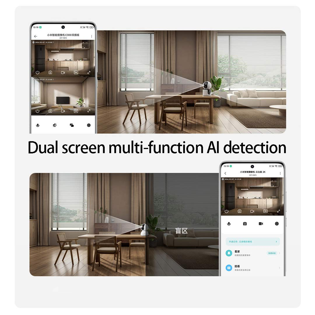 Xiaomi C300 Smart Camera Doppi - Home Security Camera 360 Xiaomi recensione e prezzo