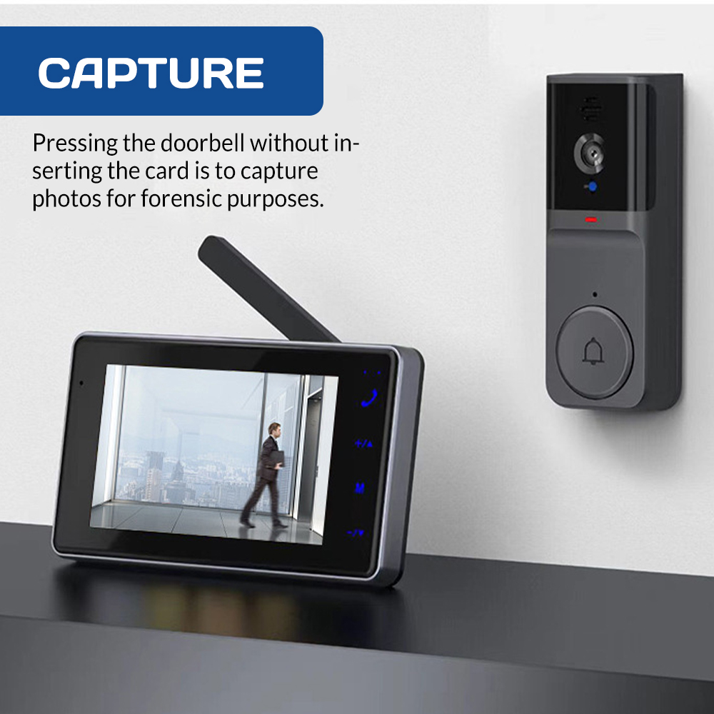 Campanello Video Wireless con  - Home Security Monitoring System recensione e prezzo