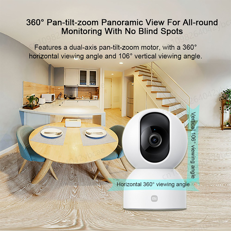 Telecamera di Sicurezza Domest - Home Security Camera 360 Xiaomi recensione e prezzo