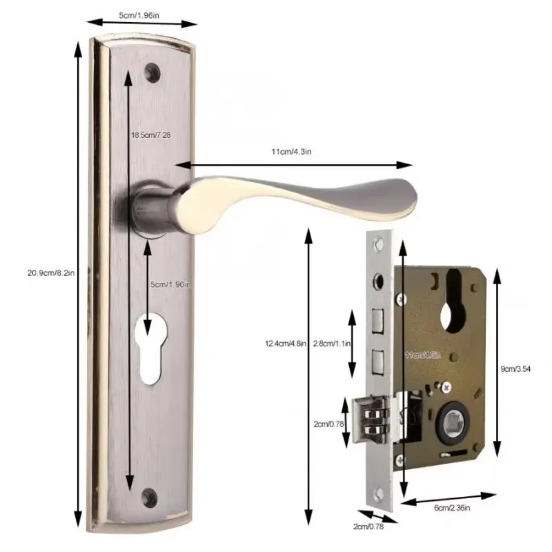 Serratura della maniglia della - Home Security Ideas recensione e prezzo