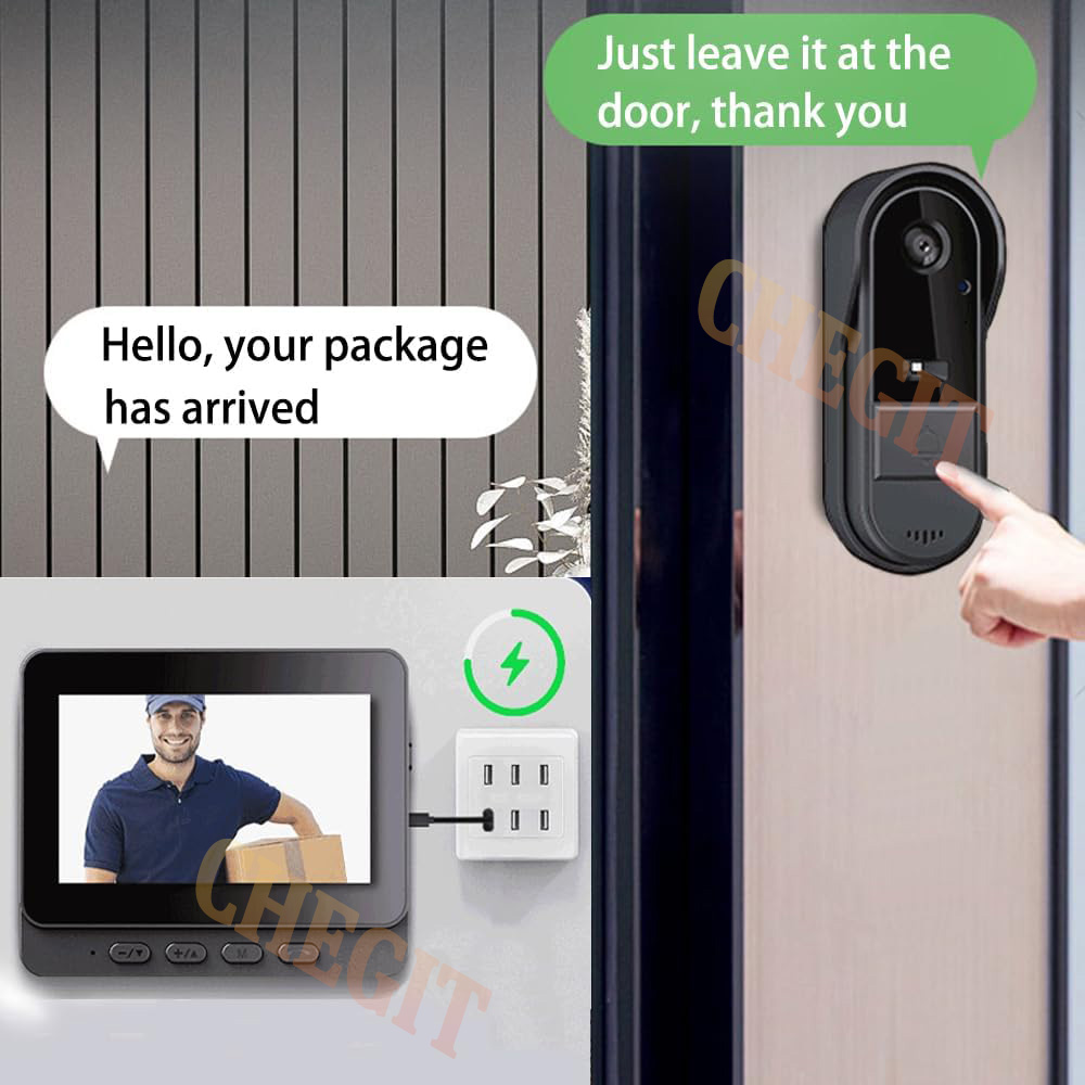 Campanello senza fili Wifi Tel - Home Security Monitoring System recensione e prezzo