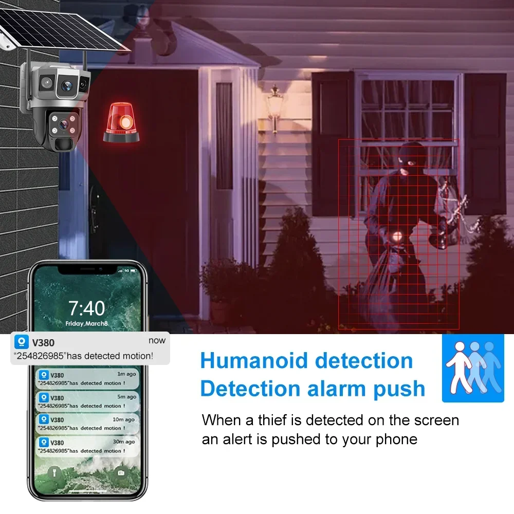 V380 4K 3 Schermi Telecamera 4 - Home Security Ideas recensione e prezzo