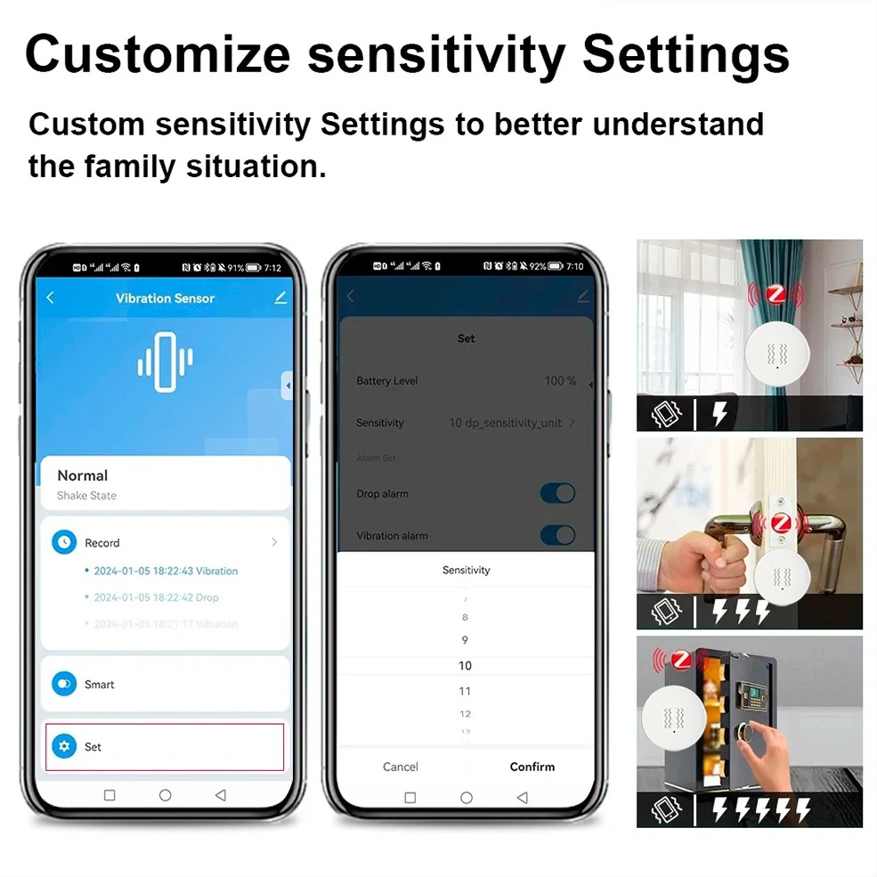 Sensore di Vibrazione e Inclin - Home Security Monitoring System recensione e prezzo