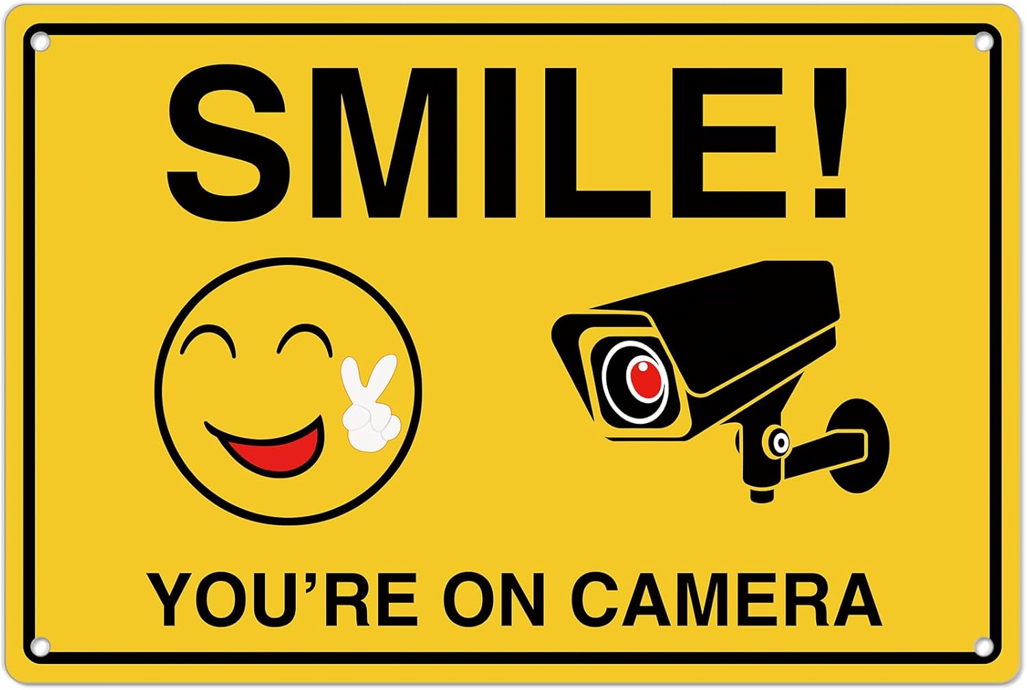 Smile Youre On Insegne della f - Home Security Ideas recensione e prezzo