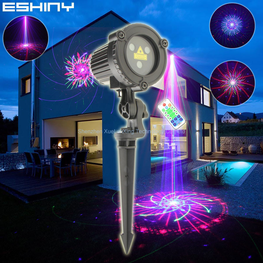 ESHINY RGB Laser Landscape Lig - Home Security Laser recensione e prezzo