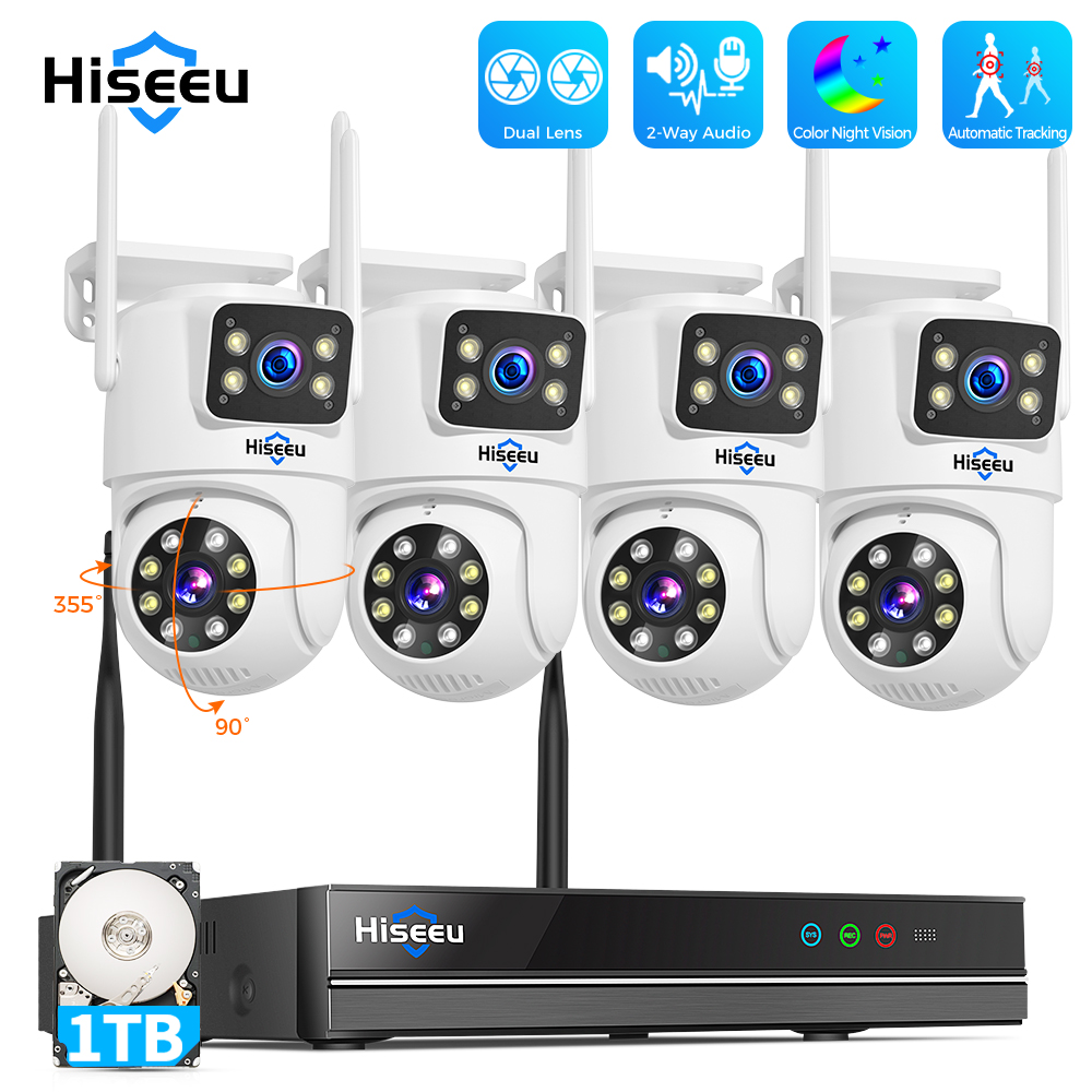 Kit Sistema di Sicurezza Hisee - Home Security Monitoring System recensione e prezzo